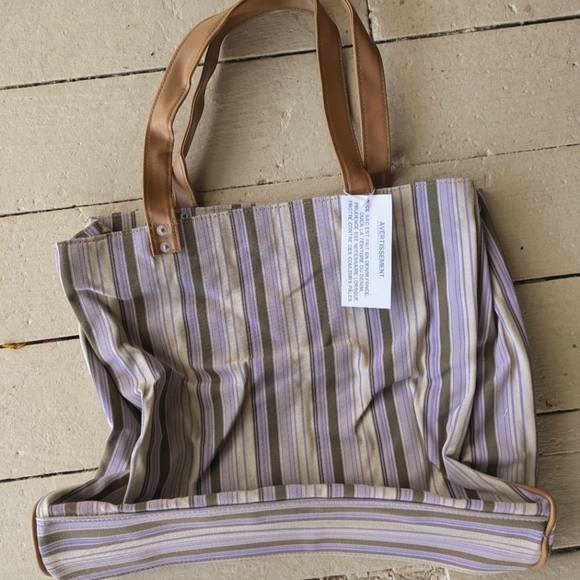 NWT TOGO striped denim bag - Picture 2 of 7
